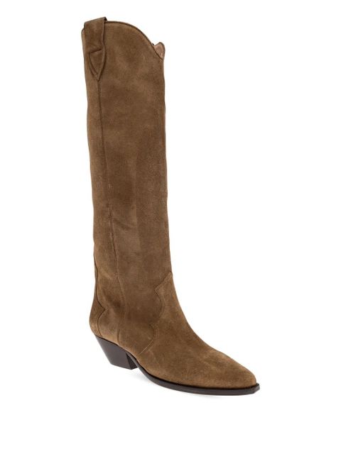 ISABEL MARANT Denvee pointed-toe boot - Brown