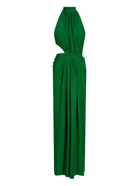 Johanna Ortiz Excepcionalidad cut-out maxi dress - Green - zdjęcie produktu nr 1