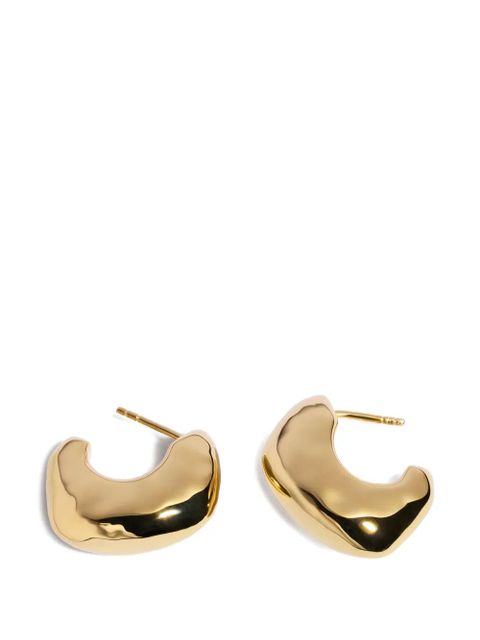 Monica Vinader Odyssey hoop earrings - Gold