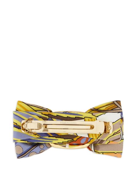 Ferragamo Hairclip with bow - Gold - zdjęcie produktu nr 2