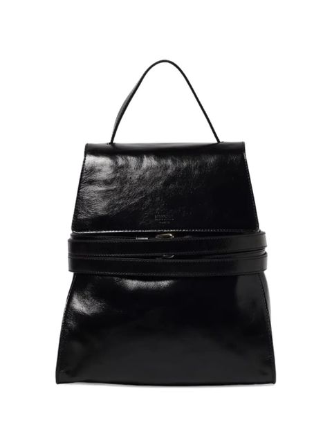 Moschino top handle strap backpack - Black - zdjęcie produktu nr 1