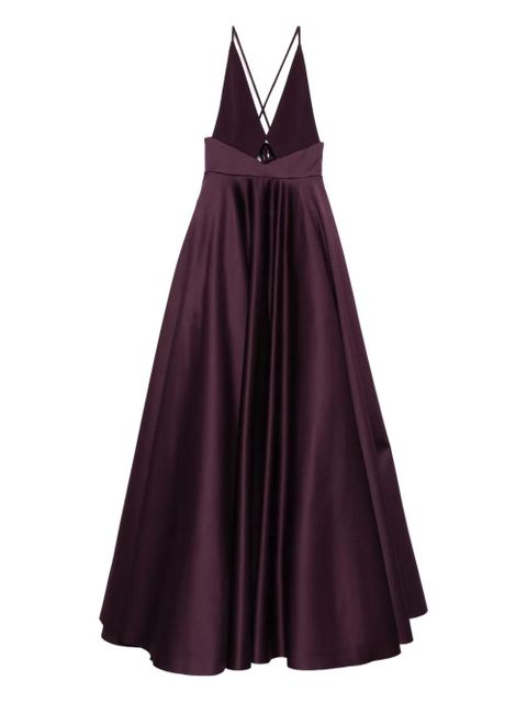 Solace London Avallon cross-strap maxi dress - Purple - zdjęcie produktu nr 1