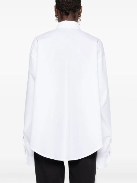 Balenciaga logo-embroidered shirt - White
