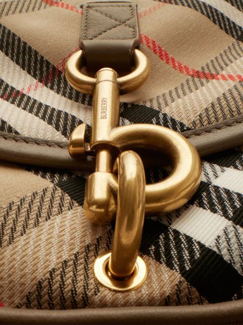 Burberry small B Clip crossbody bag - Neutrals