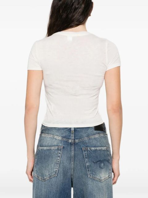 RE/DONE printed T-shirt - Neutrals