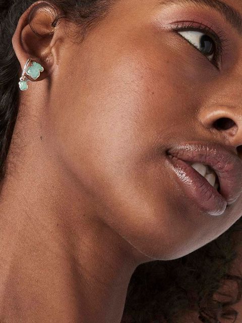 Tous kolczyki srebrne New Color Silver 1000147600