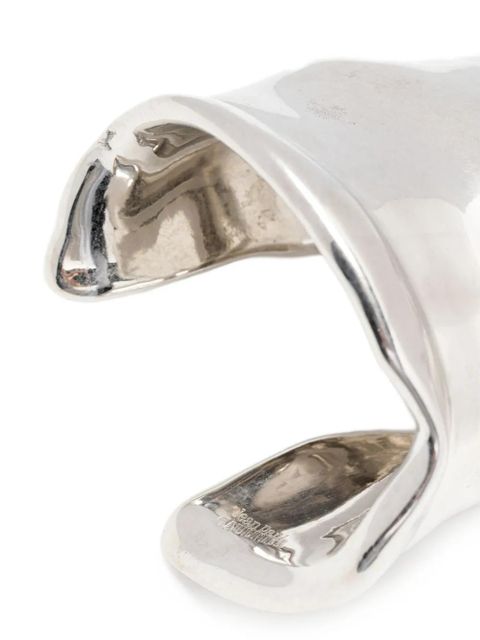 Jean Paul Gaultier the crushed can bracelet - Silver