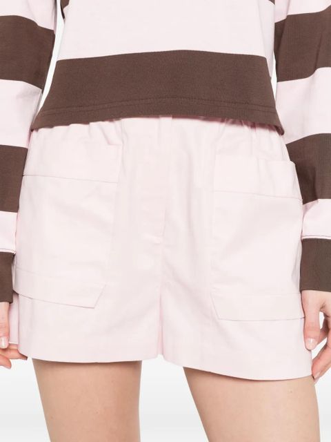 Maje elastic-waistband shorts - Pink