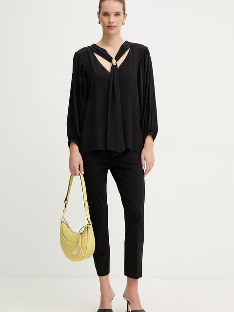 Simona Corsellini bluzka z dodatkiem jedwabiu - zdjęcie produktu nr 1