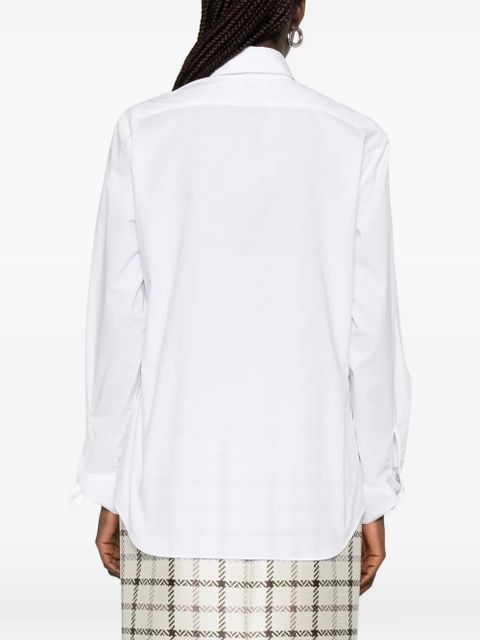 Moschino bow-detail shirt - White