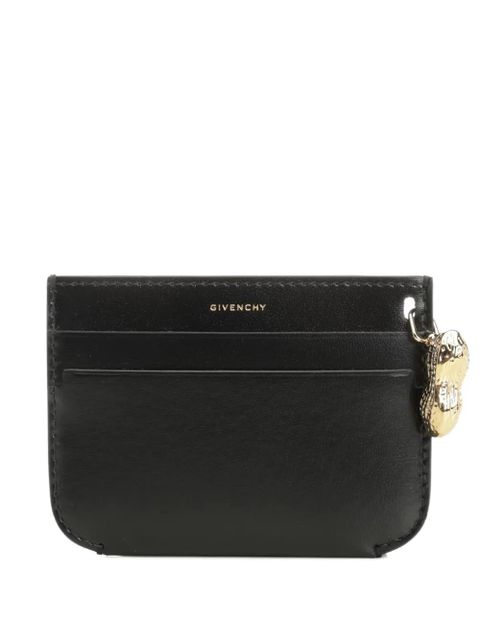 Givenchy peanut charm leather card holder - Black - zdjęcie produktu nr 1