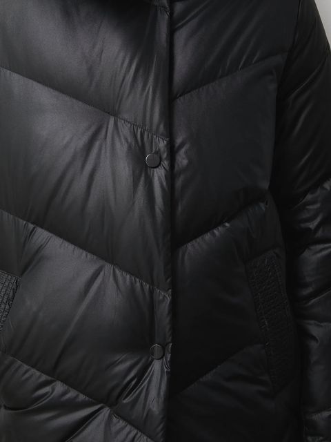 Medicine płaszcz puchowy damski kolor czarny zimowy