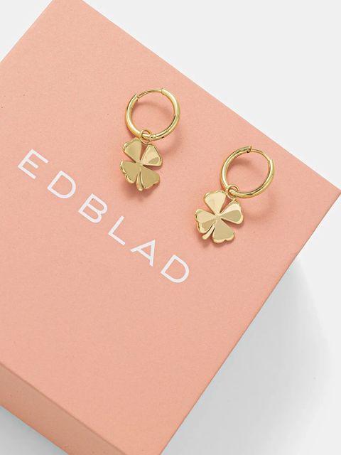 EDBLAD kolczyki pozłacane Lucky 130042