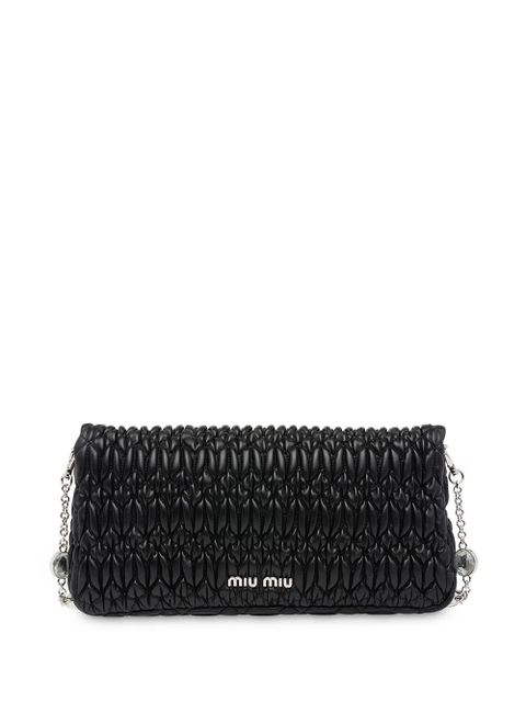 Miu Miu Miu Miu Iconic Crystal bag - Black