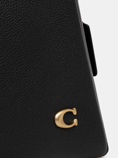 Coach torebka skórzana Lola kolor czarny CCC45