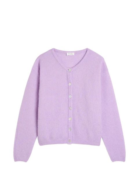 American Vintage Vitow button v-neck cardigan - Purple - zdjęcie produktu nr 2