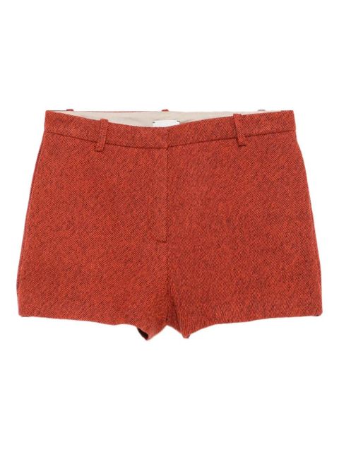 Alysi twill tailored shorts - Orange - zdjęcie produktu nr 1