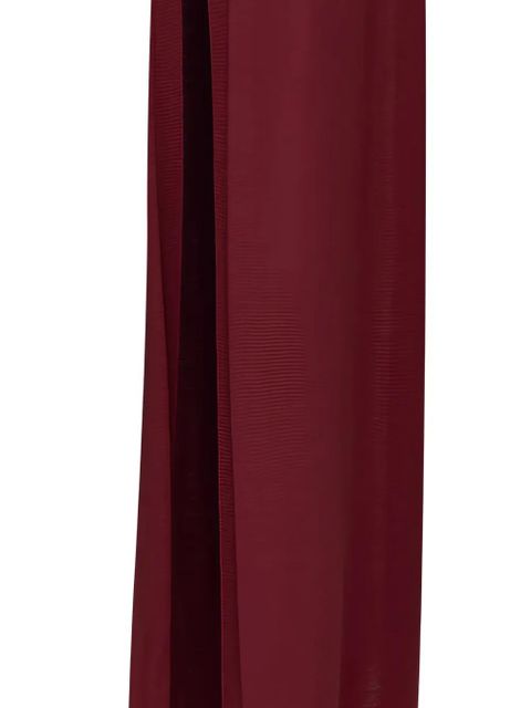 Saint Laurent short sleeve maxi dress - Red - zdjęcie produktu nr 2