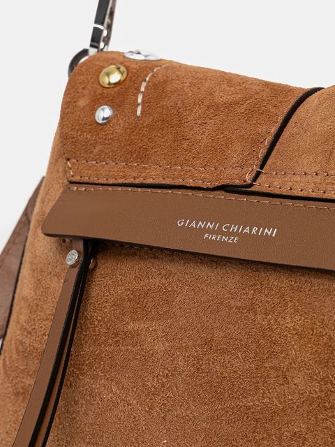 Gianni Chiarini torebka zamszowa HELENA ROUND