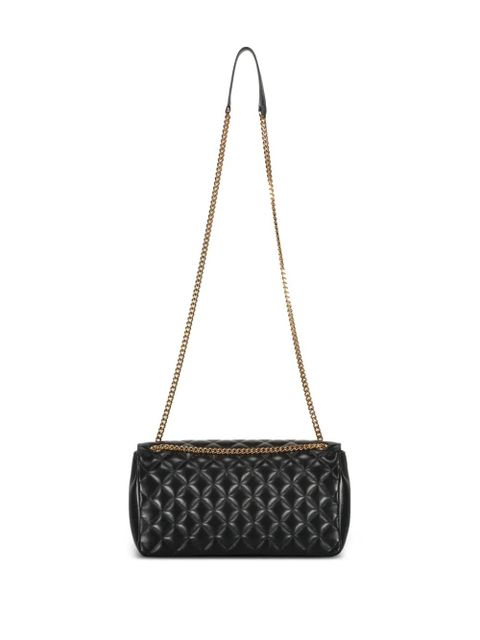 Versace quilted crossbody bag - Black
