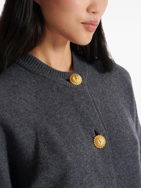 Balmain buttoned cardigan - Grey