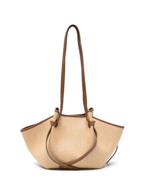 Yuzefi Mochi knotted-strap woven tote bag - Neutrals - zdjęcie produktu nr 1