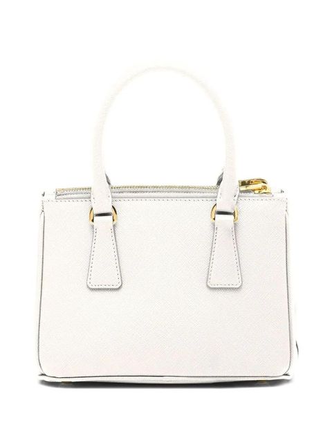 Prada Galleria leather mini bag - White