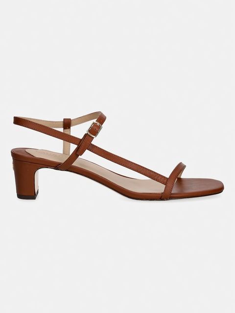 Lauren Ralph Lauren sandały skórzane Laine Md Hl - zdjęcie produktu nr 1