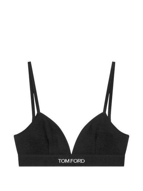 TOM FORD heart-neck bra - Black - zdjęcie produktu nr 2