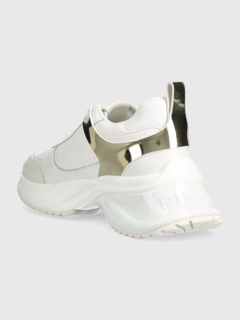 Pinko sneakersy skórzane Ariel kolor biały SS0027 P025 Z1B