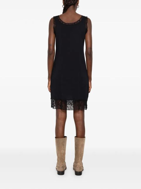 OUR LEGACY Dawn lace mini dress - Black