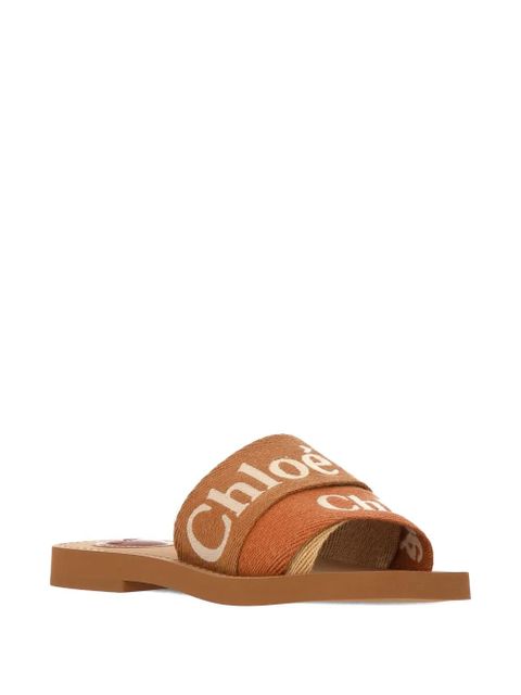 Chloé logo strap sandals - Brown - zdjęcie produktu nr 2