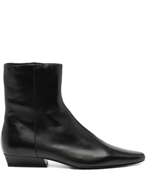 STAUD 20mm Wally flat ankle boots - Black - zdjęcie produktu nr 1