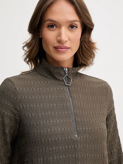 Joseph Ribkoff bluzka damska kolor zielony gładka 253028