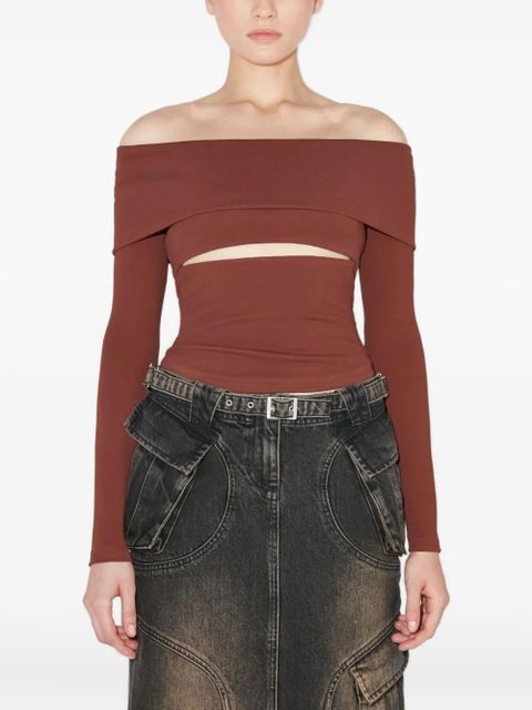 MISBHV Elena long-sleeve top - Brown - zdjęcie produktu nr 1