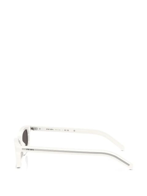 Prada Eyewear rectangle-frame sunglasses - White