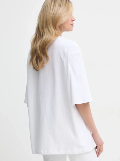 Gestuz t-shirt bawełniany damski kolor czarny 10909865