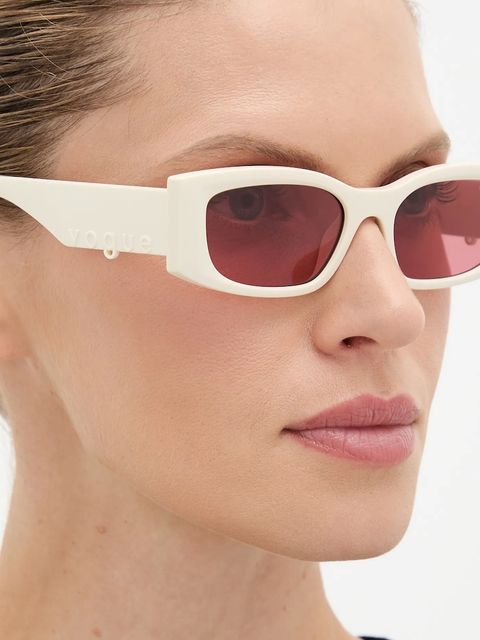 VOGUE okulary przeciwsłoneczne damskie kolor beżowy 0VO5655SU