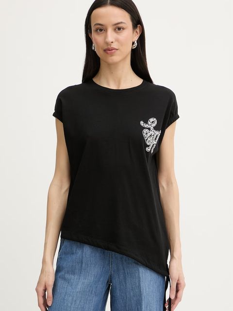 Silvian Heach t-shirt damski bawełniany WABAK - zdjęcie produktu nr 2