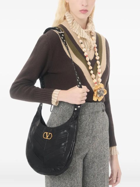 Valentino Garavani small Hoboho shoulder bag - Black