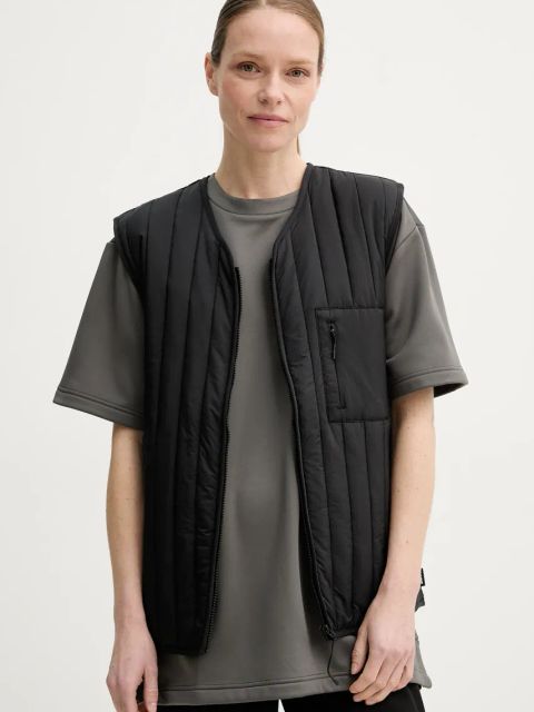 Rains bezrękawnik Banja Liner Vest T1 kolor czarny przejściowy 21660