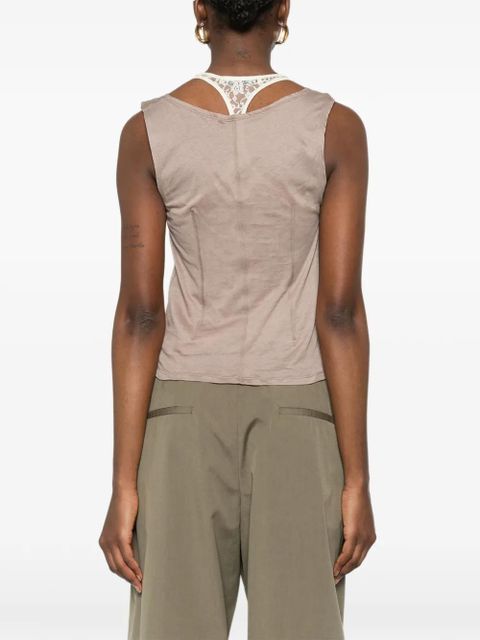 OUR LEGACY Swim lace top - Neutrals