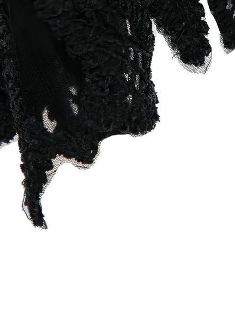 Simkhai lace tulle dress - Black