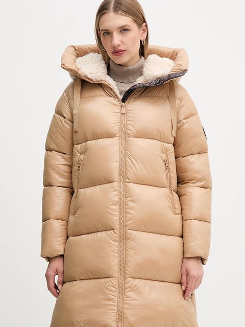 Save The Duck kurtka BELLA kolor beżowy zimowa D42414W.LOVE21 - zdjęcie produktu nr 1