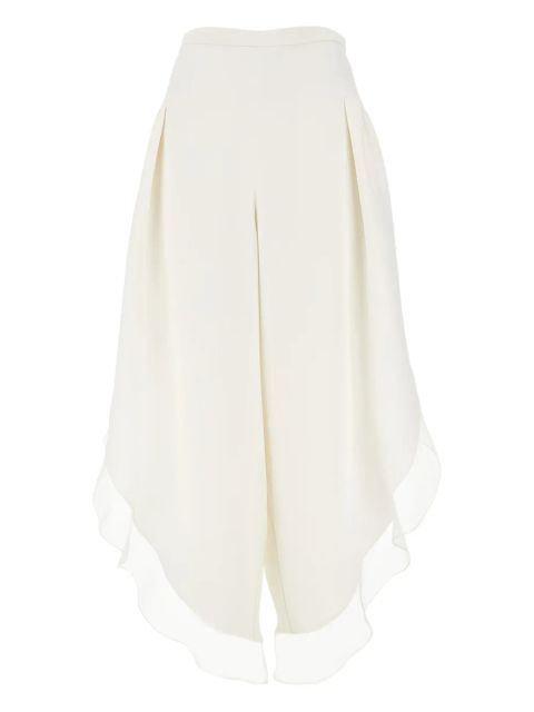 Valentino Garavani silk trousers - Neutrals