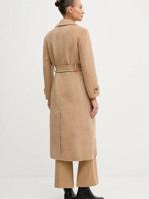 Pedro del Hierro płaszcz z dodatkiem wełny