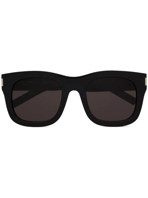 Saint Laurent Eyewear SL 650 Monceau square-frame sunglasses - Black - zdjęcie produktu nr 1