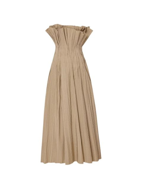 The Row strapless maxi dress - Neutrals - zdjęcie produktu nr 1