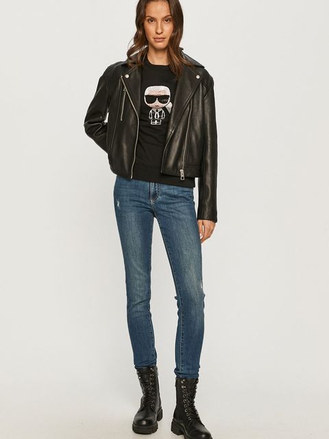 Karl Lagerfeld - Bluza bawełniana 210W1822