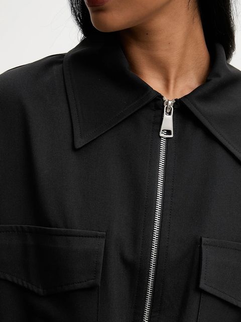 Answear.LAB kurtka kolor czarny przejściowa